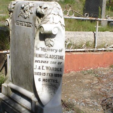 WARDLE Henry Gladstone -1899