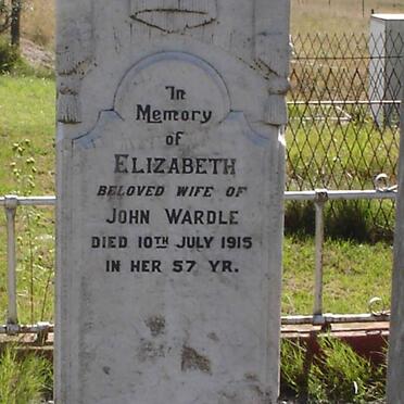 WARDLE Elizabeth -1915