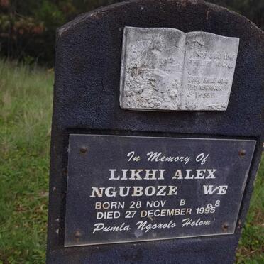 NGUBOZENGWE Likhi Alex 1898-1995