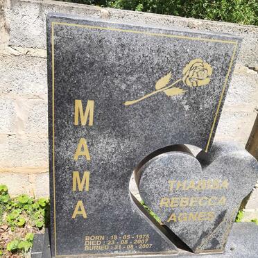 MAMA Thabisa Rebecca Agnes 1975-2007