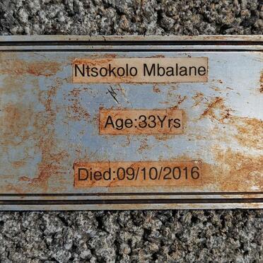 MBALANE Ntsokolo -2016