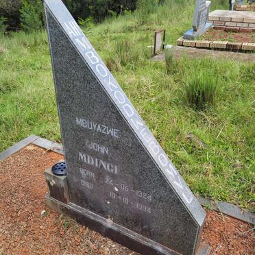 MDINGI Mbuyazwe John 1924-1994
