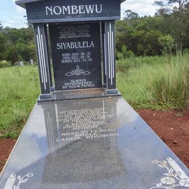 NOMBEWU Siyabulela 1963-2021