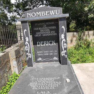 NOMBEWU Derick 1931-1998