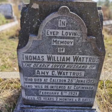 WATTRUS Thomas William -1919