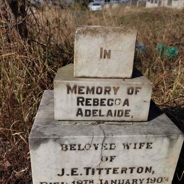 TITTERTON Rebecca Adelaide -1903