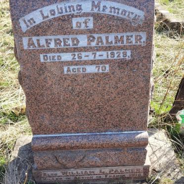 PALMER Alfred -1928 :: PALMER William L. -1918
