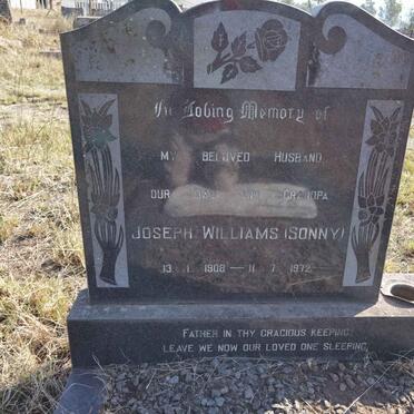 WILLIAMS Joseph 1908-1972