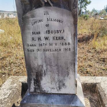 KERN R.H.W. 1888-1918 :: KERN C.P. -1916