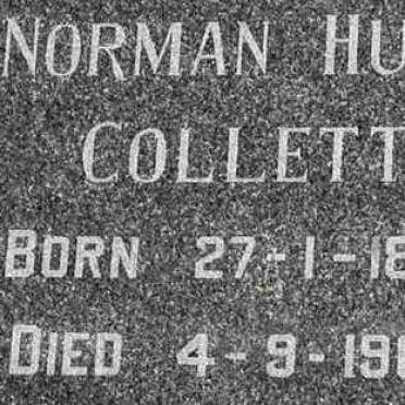 COLLETT Norman Hugh 1877-1966