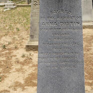 DISTIN Anna 1800-1883