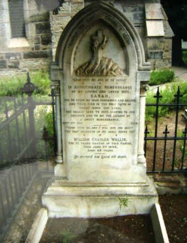 WALLIS William Charles -1898 & Sarah -1893