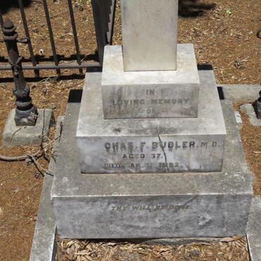 BUDLER Chas. F. -1892