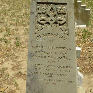 COUPER Hedley Frederick -1868