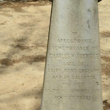 TOYNBEE Charles W. -1887