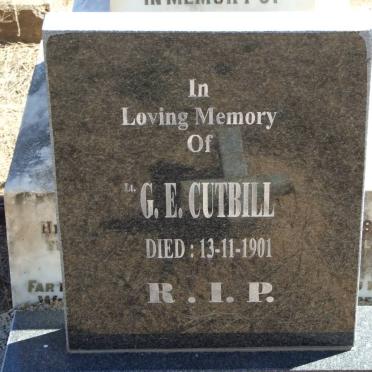 CUTBILL C.E.-1901