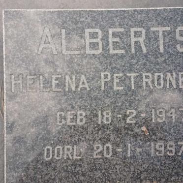 ALBERTS Helena Petronella 1947-1997