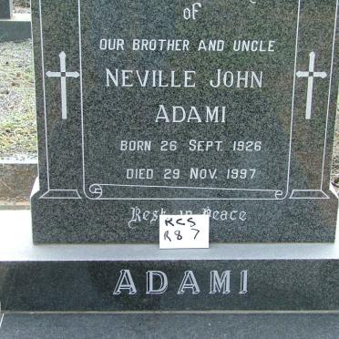 ADAMI Neville John 1926-1997