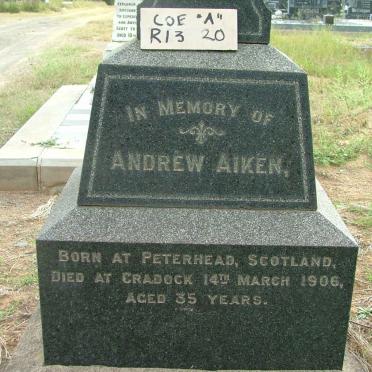 AIKEN Andrew -1906