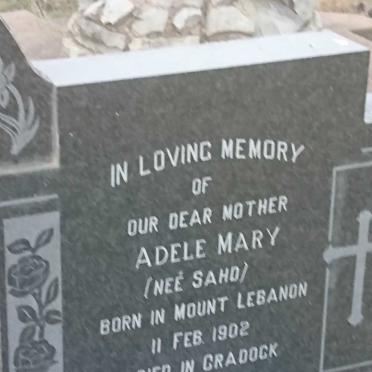 ADAMI Alex Resgalla 1891-1971 &amp; Adele Mary SAHD 1902-1991