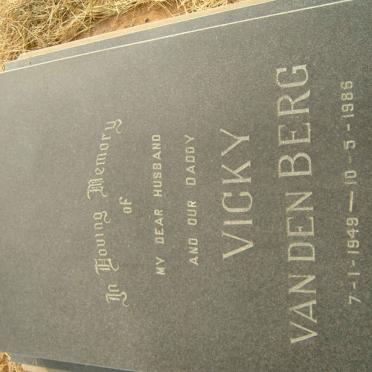BERG Vicky, van den 1949-1986