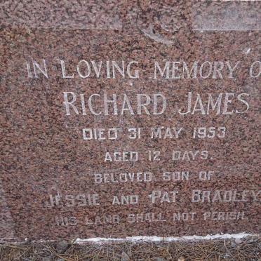 BRADLEY Richard James -1953