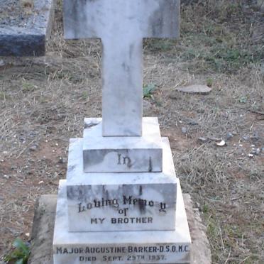 BARKER Augustine -1937