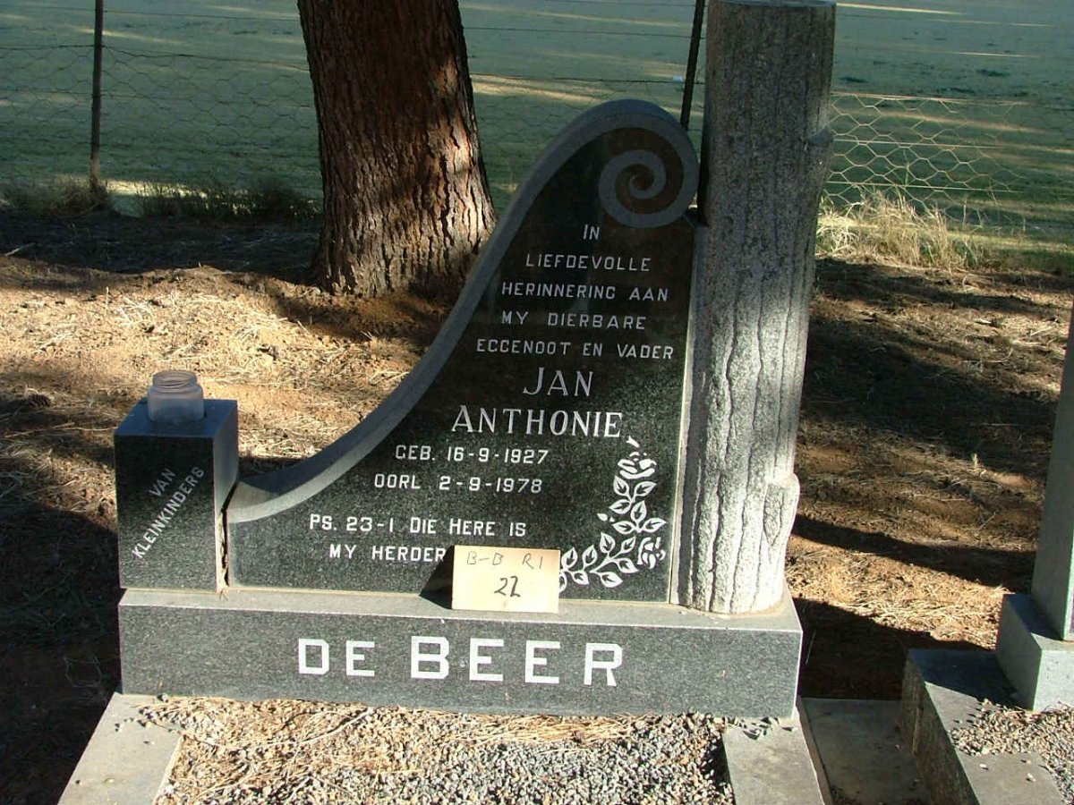 BEER Jan Anthonie, de 1927-1978