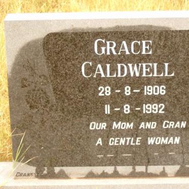 CALDWELL Grace 1906-1992