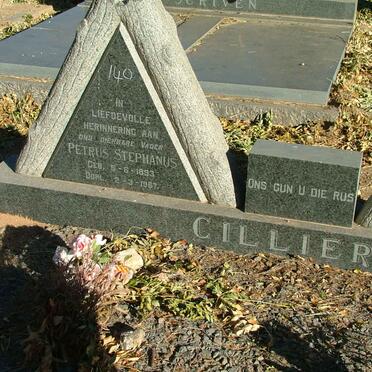 CILLIERS Petrus Stephanus 1893-1967