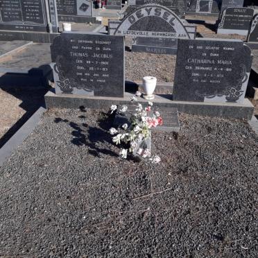 DEYSEL Thomas Jacobus 1909-1971 &amp; Catharina Maria BERNARD 1915-1973