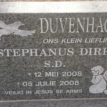 DUVENHAGE Stephanus Dirk 2008-2008