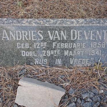 DEVENTER Andries, van 1858-1941