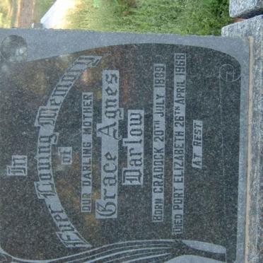 DARLOW Grace Agnes 1889-1968