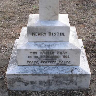 DISTIN Henry -1926