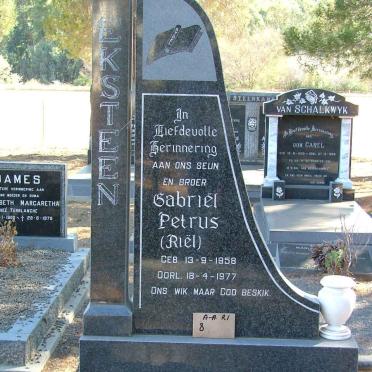 EKSTEEN Gabriel Petrus 1958-1977