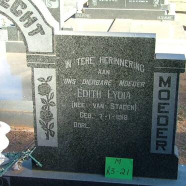ENGELBRECHT Edith Lydia nee VAN STADEN 1918-