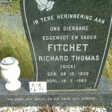 FITCHET Richard Thomas 1939-1983