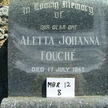 FOUCHE Aletta Johanna - 1947
