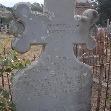 FIELD Mary -1881 :: FIELD William -1892