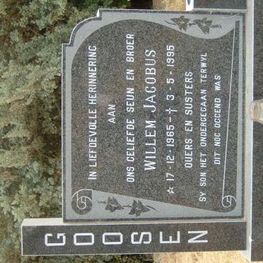 GOOSEN Willem Jacobus 1965-1995
