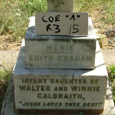 GALBRAITH Ménie Edith Graham