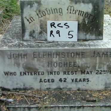 HOCHEE John Elphinstone James -1908