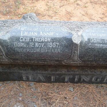 HATTINGH Jacobus Arnoldus -1961 &amp; Lilian Annie THERON -1957