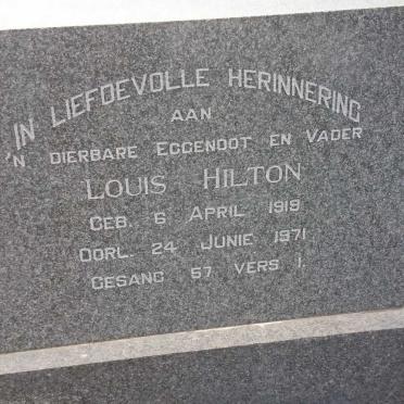 HENEGAN Louis Hilton 1919-1971 &amp; Hester Margaretha 1925-2014