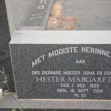 HENEGAN Louis Hilton 1919-1971 &amp; Hester Margaretha 1925-2014