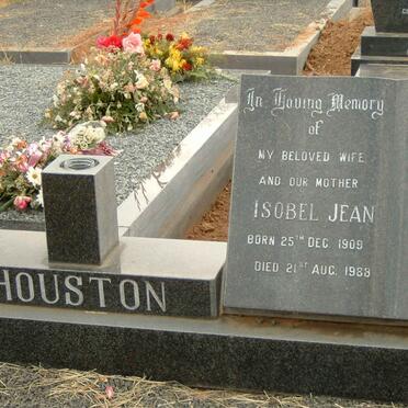 HOUSTON James Henry 1906-1987 &amp; Isobel Jean 1909-1988