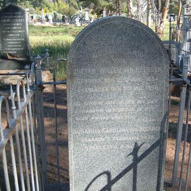 HEERDEN Pieter Willem, van 1834-1898 &amp; Susanna Carolina 1835-1919