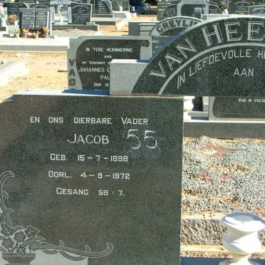 HEERDEN Jacob, van 1898-1972 &amp; Jacoba PRETORIUS 1899-1970