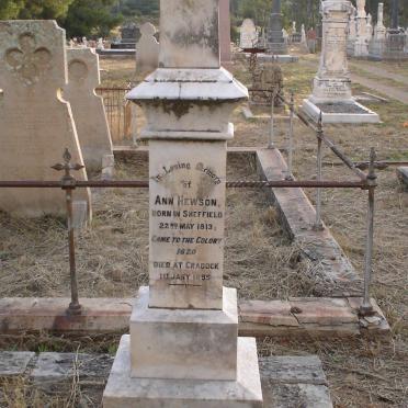 HEWSON Ann 1813-1895